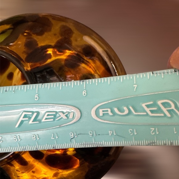 VINTAGE HANDBLOWN GLASS VASE - Picture 8 of 8